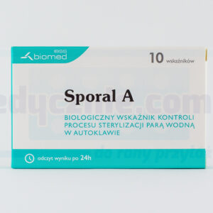 Тест - Sporal 10бр. биологичен индикатор за процеса на стерилизация с пара в автоклав
